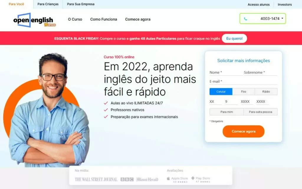 aprender inglês online
