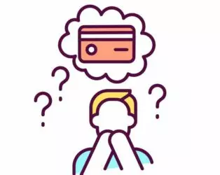 2146028 lost or stolen of credit card rgb color icon vetor
