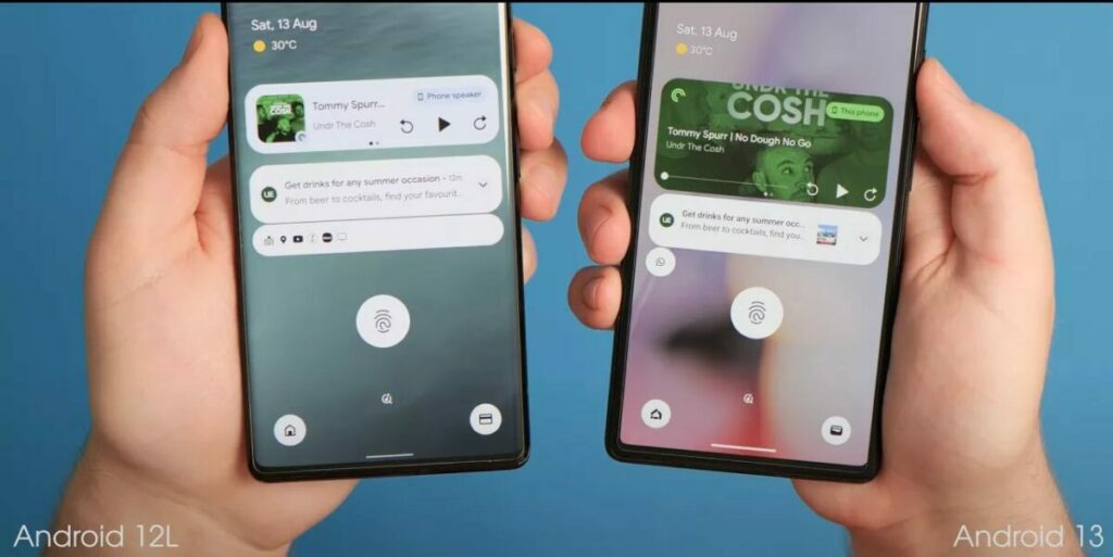 Quais os celulares virão com o Android 13