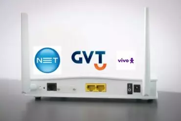 Tela do roteador mostrando configuração de senha Wi-Fi Claro, Vivo e TIM