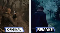 video comparacao resident evil 4 remake com original 2005