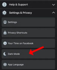 Como Ativar O Modo Escuro No Facebook