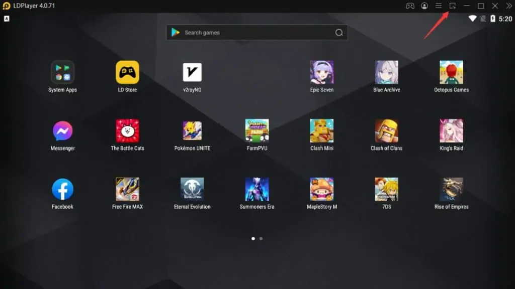 LDPlayer emulador Android leve para PC fraco
