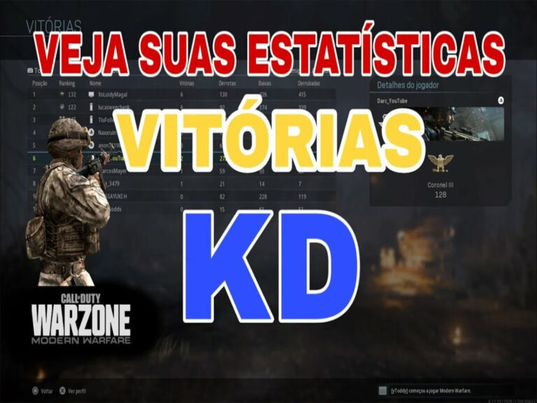Como verificar KD em Warzone 2 e Modern Warfare 2