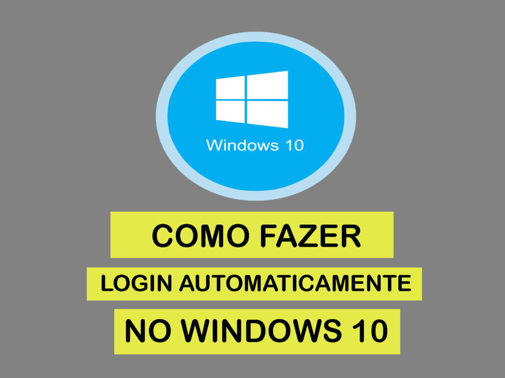 Login automático no Windows