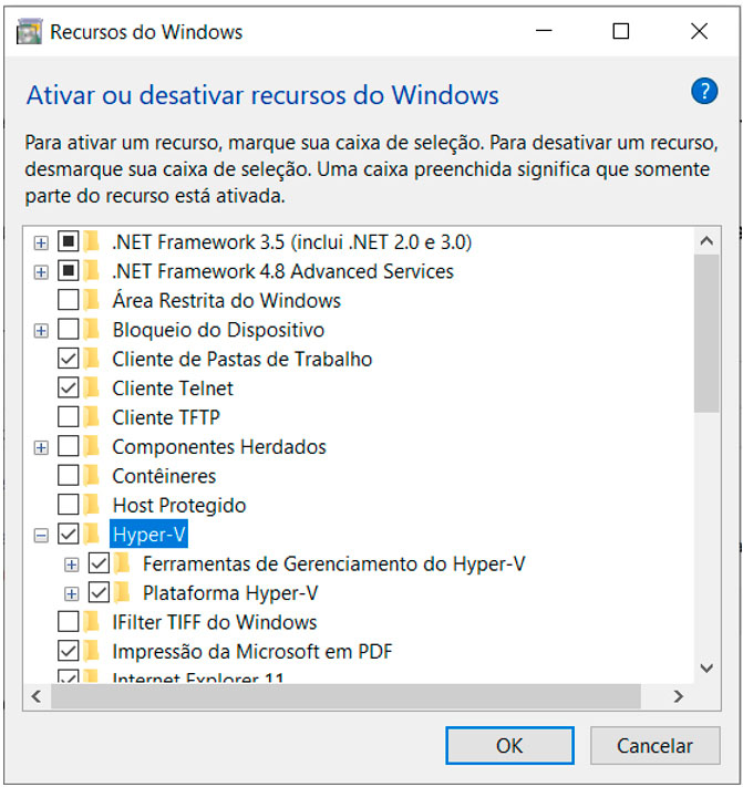 habilitar o Hyper-V no Windows-4