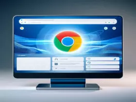 Navegador Google Chrome em modo kiosk tela cheia sem barras