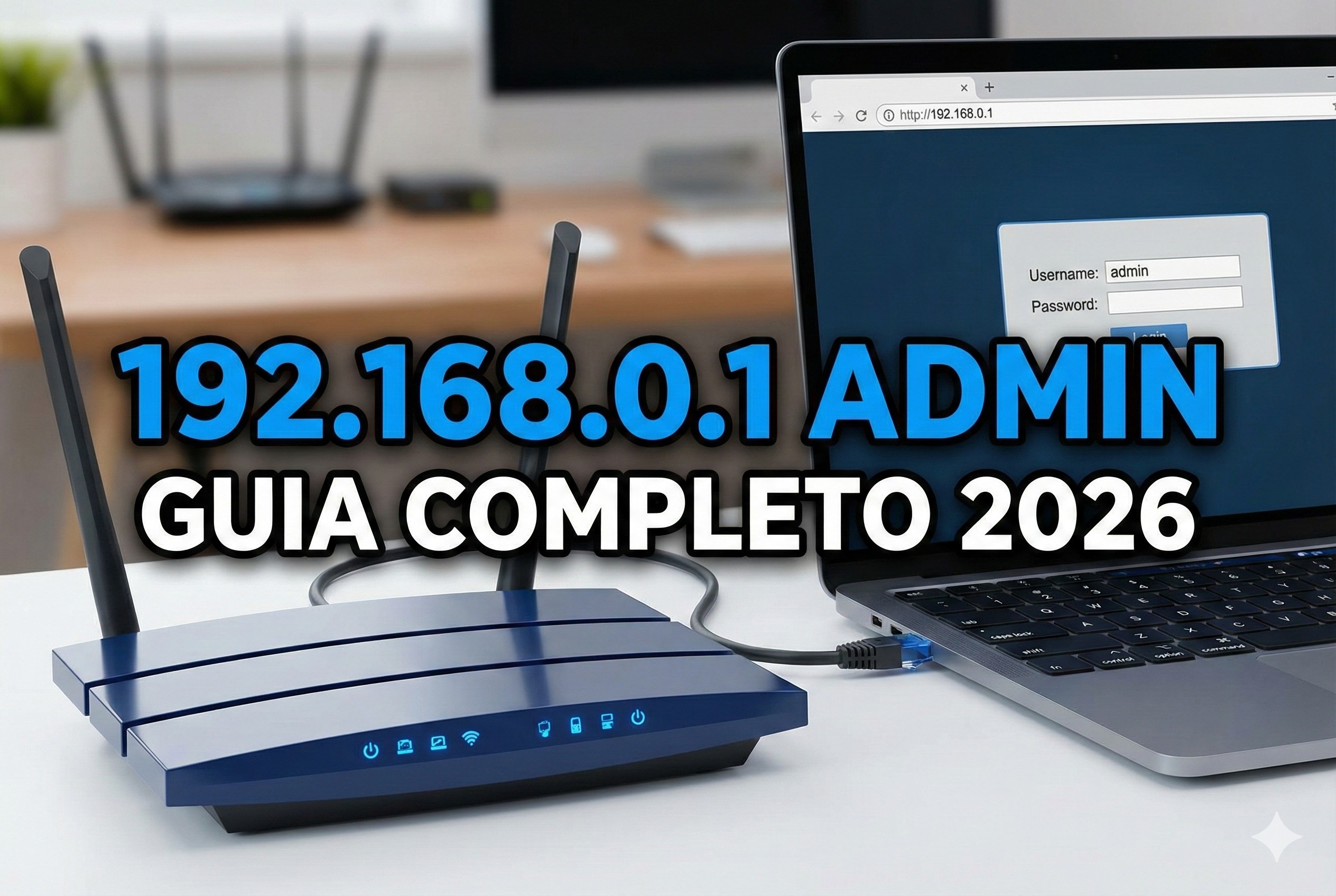 192.168.0.1 Admin: Como Acessar o Roteador (Guia 2026)