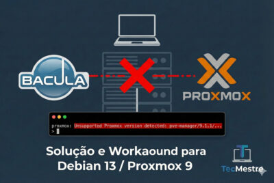 Erro Unsupported Proxmox version no Plugin Bacula Enterprise