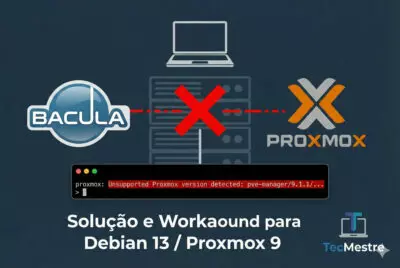 Erro Unsupported Proxmox version no Plugin Bacula Enterprise