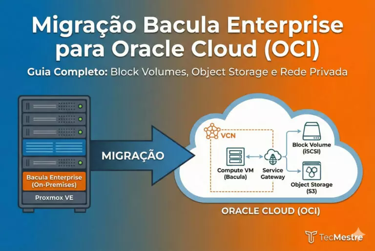 Migração Bacula Enterprise para Oracle Cloud (OCI): Guia Completo