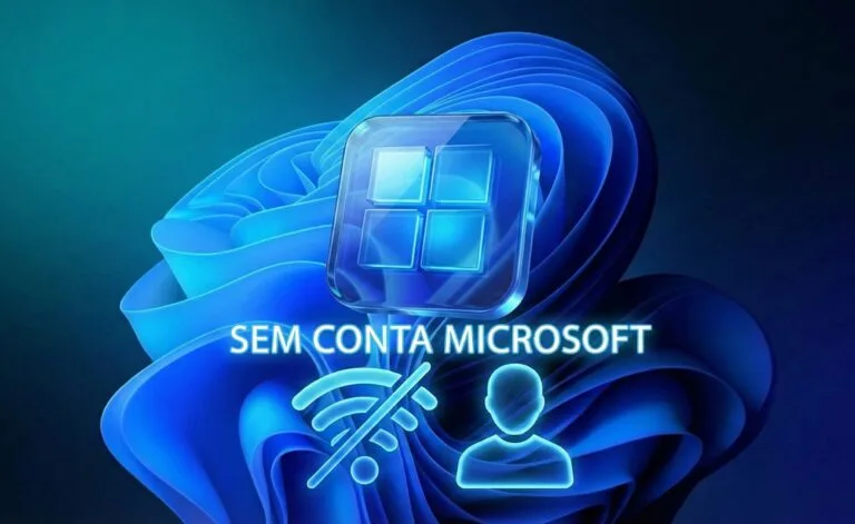 Instalar Windows 11 sem conta Microsoft (offline): OOBE\BYPASSNRO + alternativas (2026)