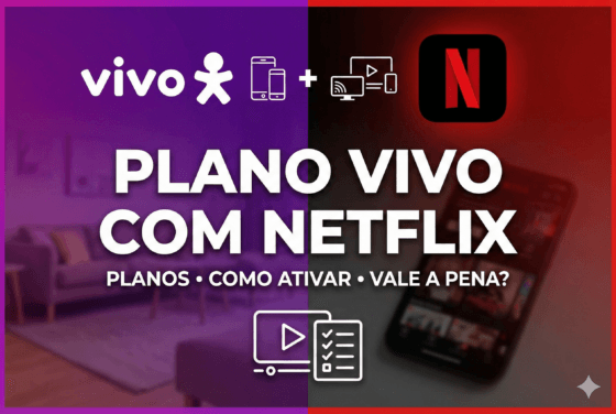 plano vivo com netflix