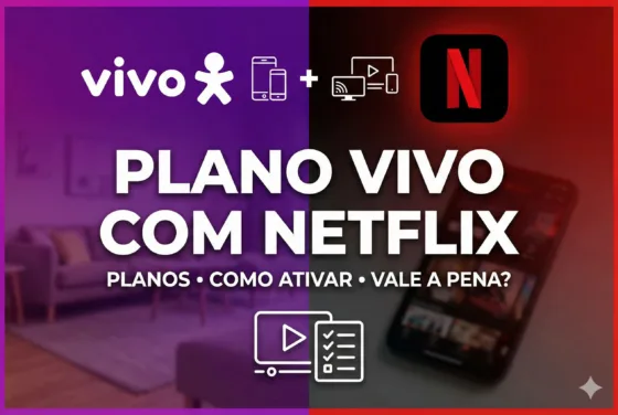 plano vivo com netflix